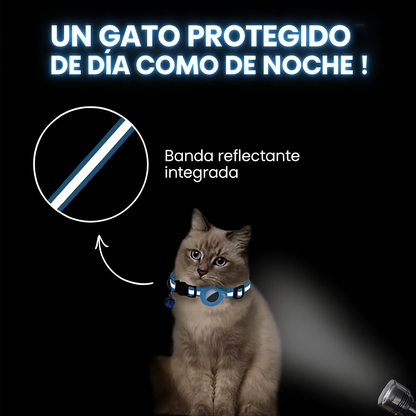 Collar GPS Inteligente para Gatos – Seguridad y tranquilidad en todo momento