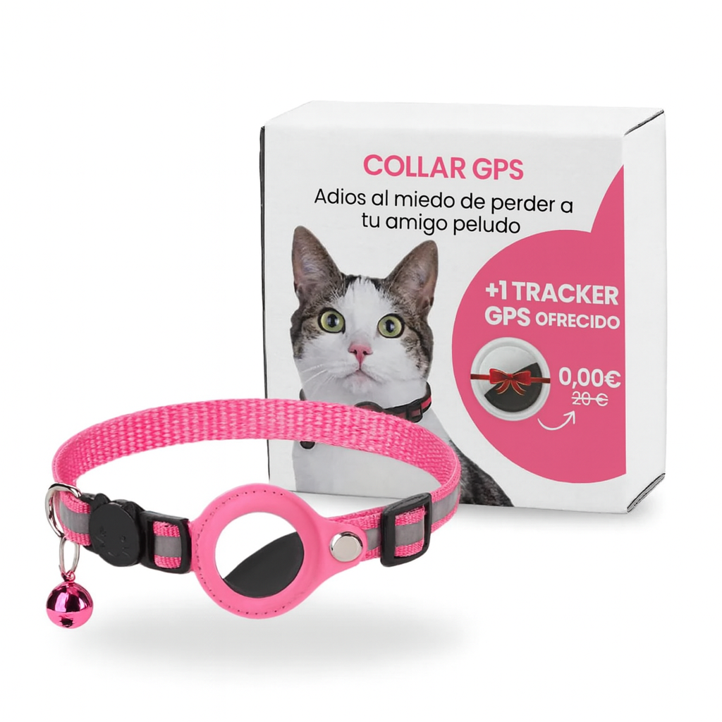 Collar GPS Inteligente para Gatos – Seguridad y tranquilidad en todo momento