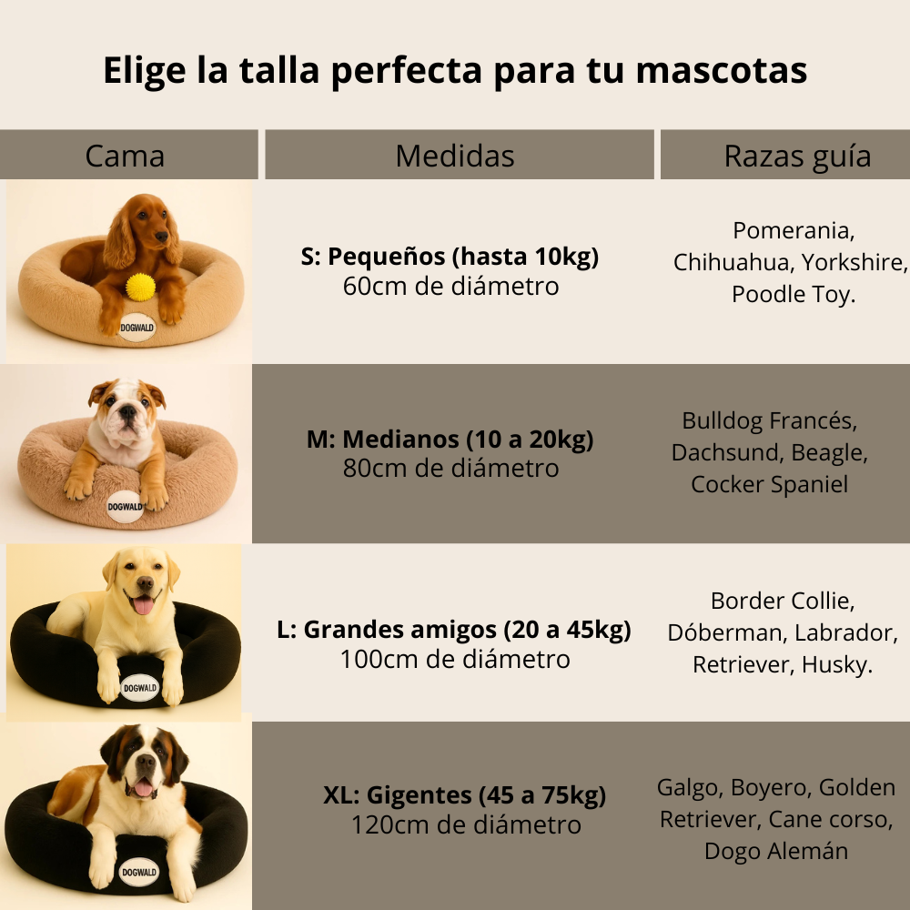 Cama Anti-Estrés Dogwald